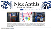 Tablet Screenshot of nickanthis.com